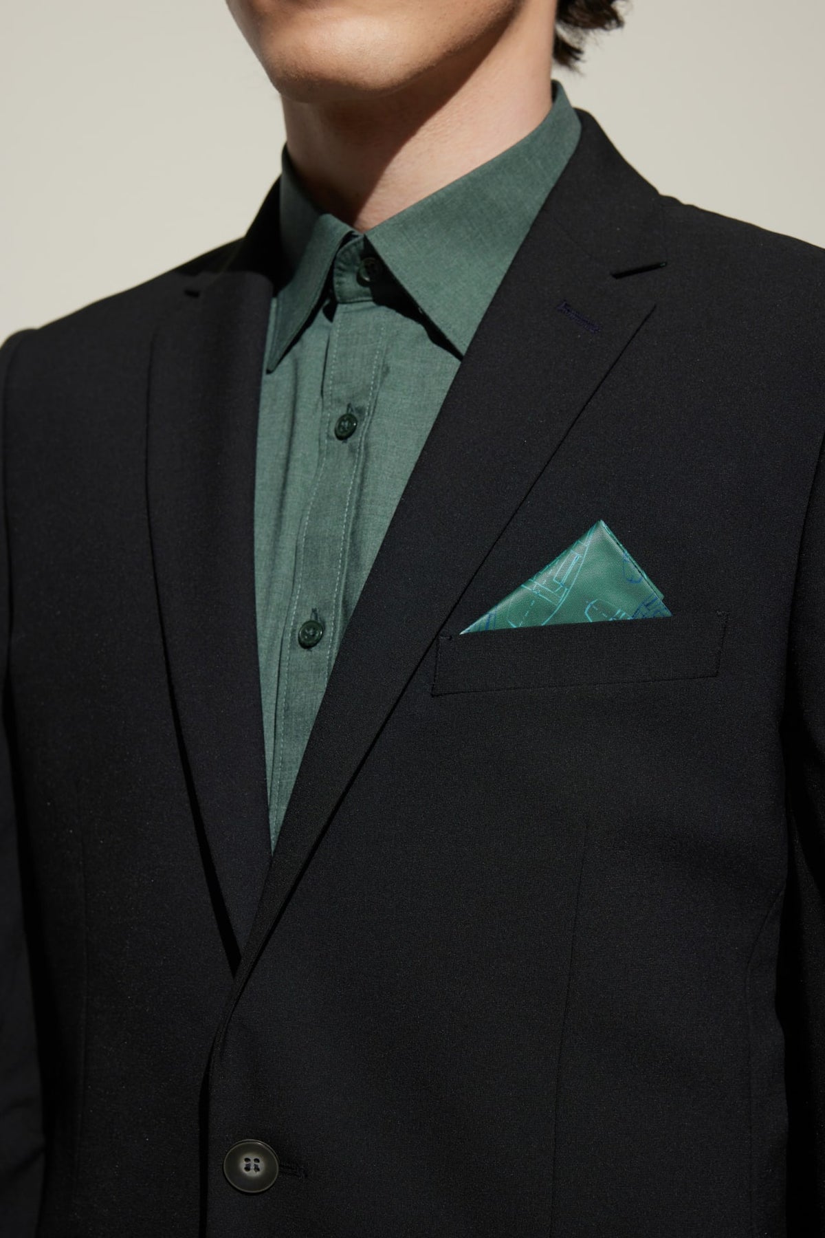 G2000 - Suits - Multi-Way Stretch Smart Fit Plain Weave Suit Blazer