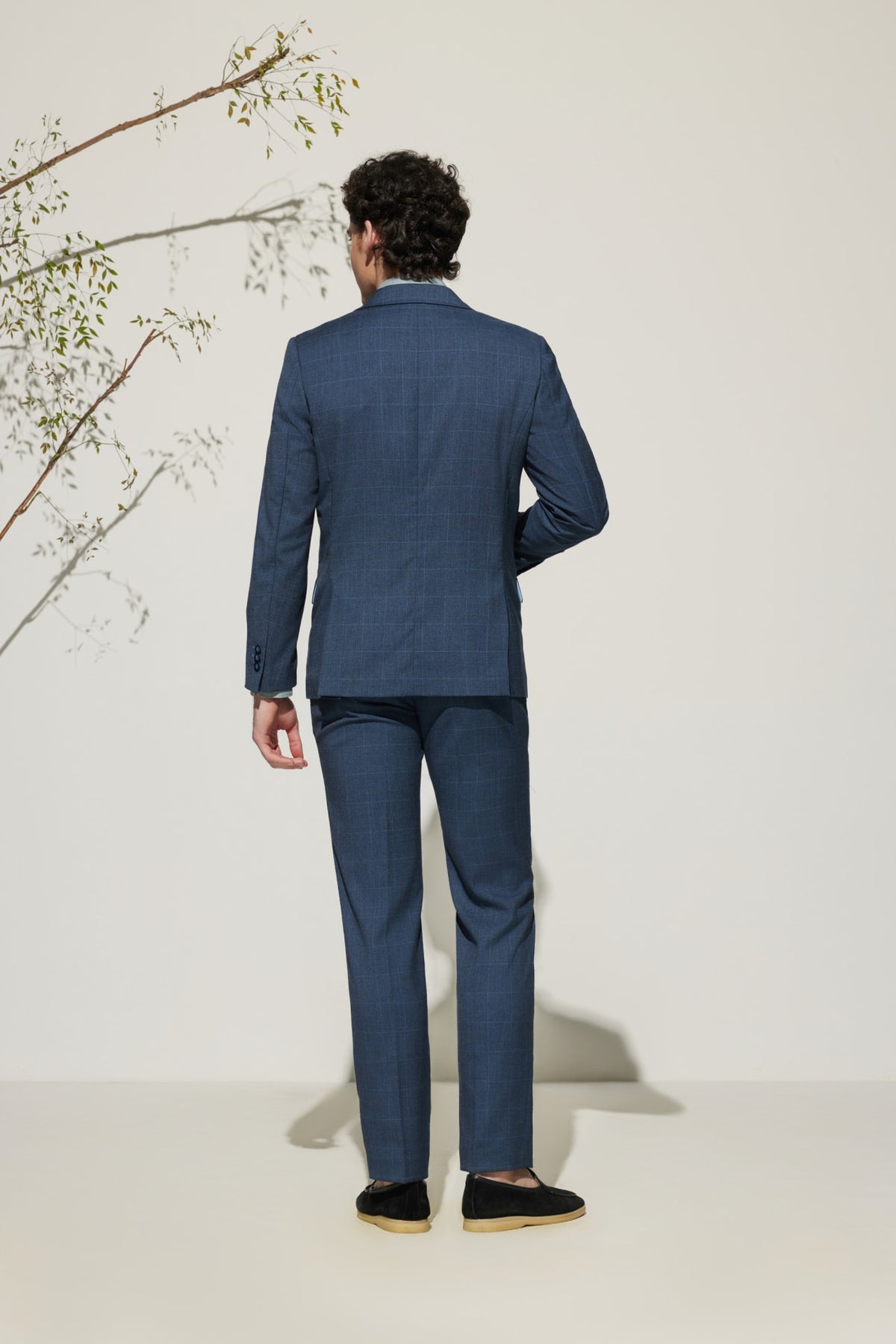 G2000 - Suits - Multi-Way Stretch Smart Fit Check Suit Blazer