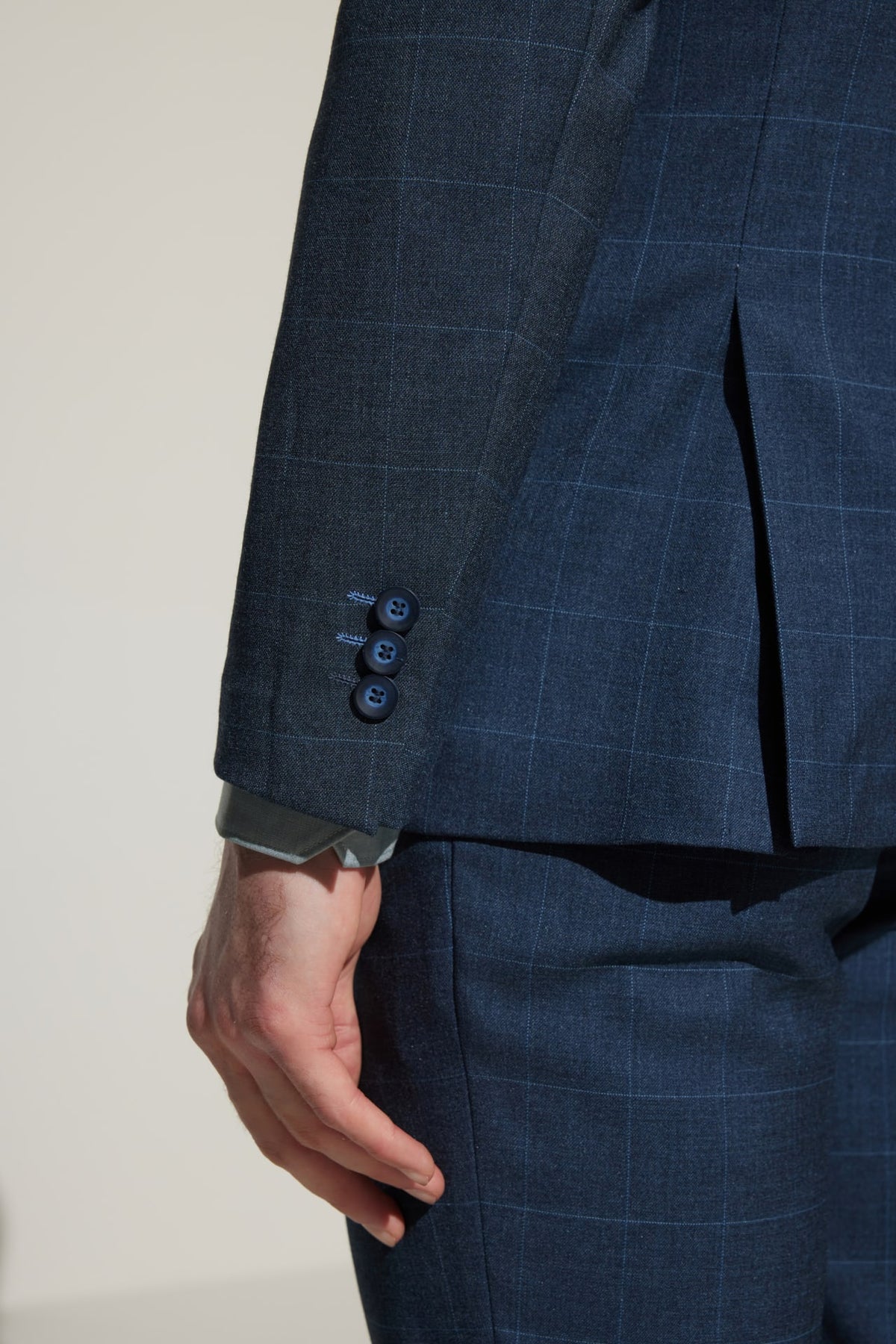 G2000 - Suits - Multi-Way Stretch Smart Fit Check Suit Blazer