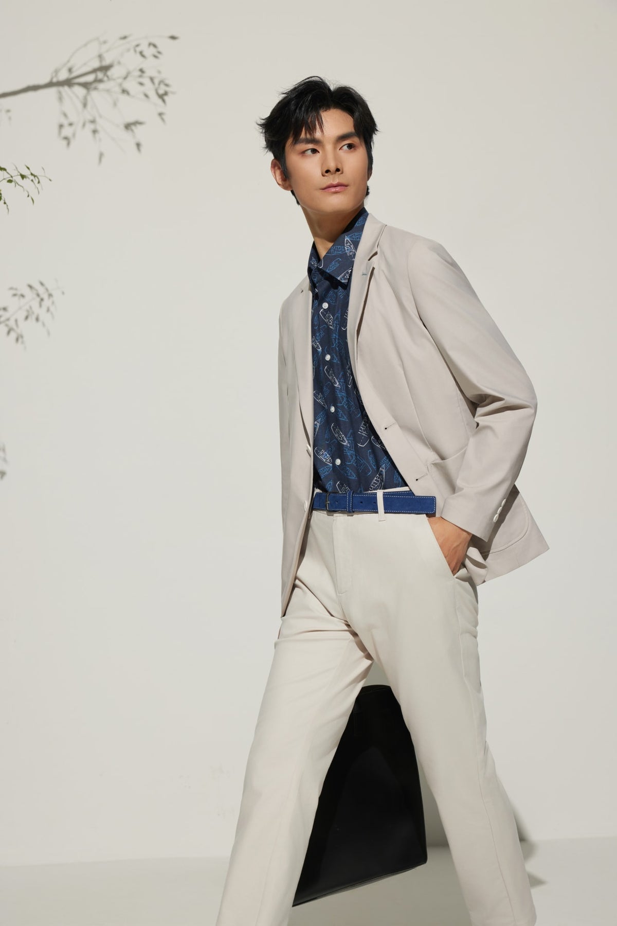 G2000 Suits Cotton Blend Relax Fit Casual Blazer