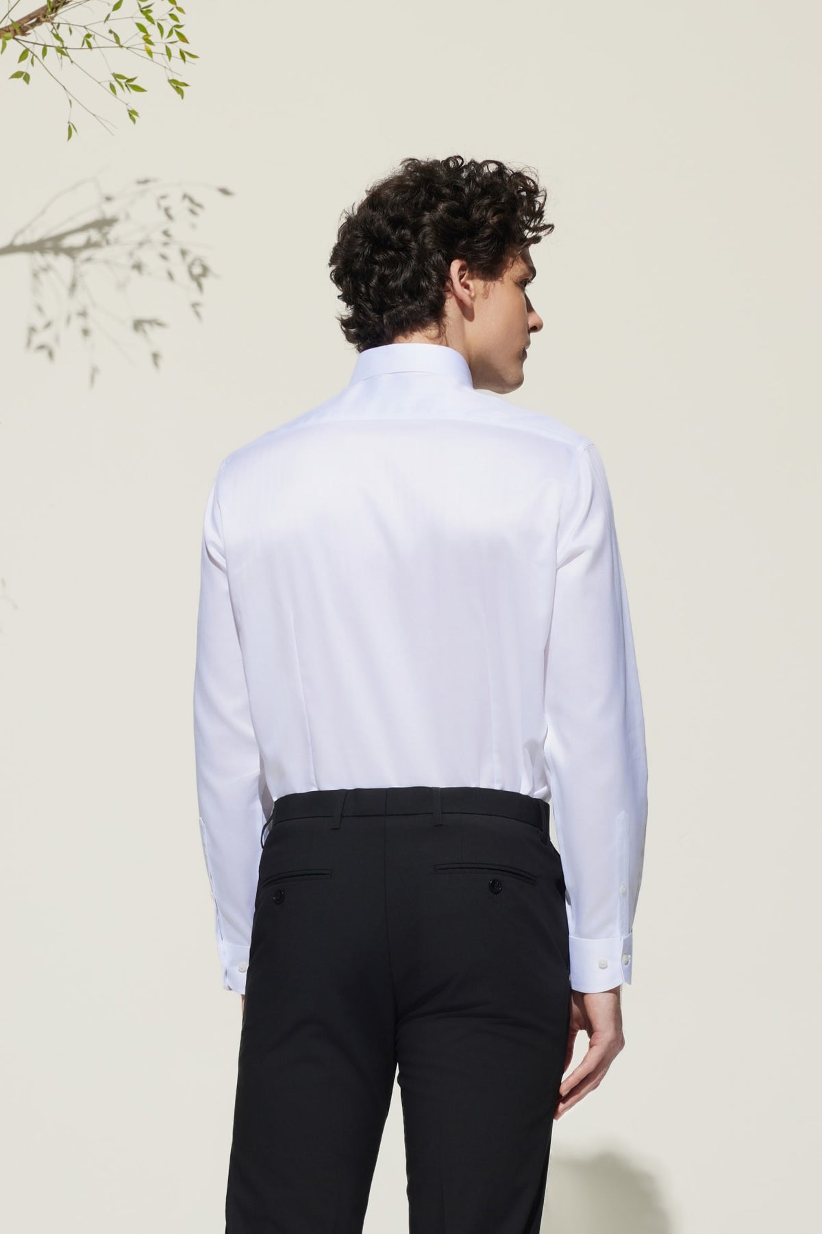 G2000 - Shirts - Non-Iron Premium Cotton Smart Fit Wide Herringbone Shirt