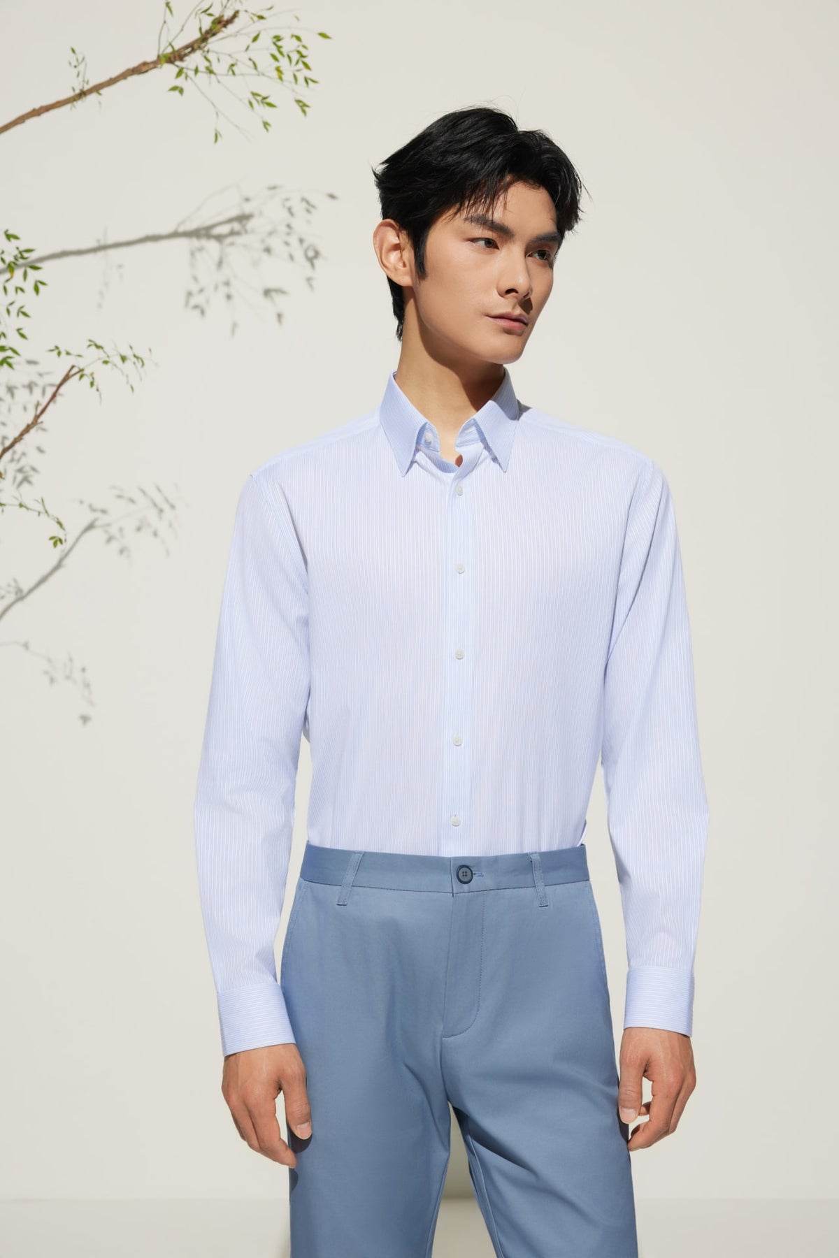 G2000 - Shirts - Non-Iron Cotton Stretch Stripe Smart Fit Shirt