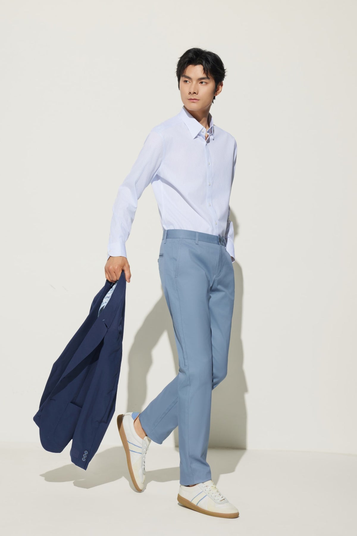G2000 - Shirts - Non-Iron Cotton Stretch Stripe Smart Fit Shirt