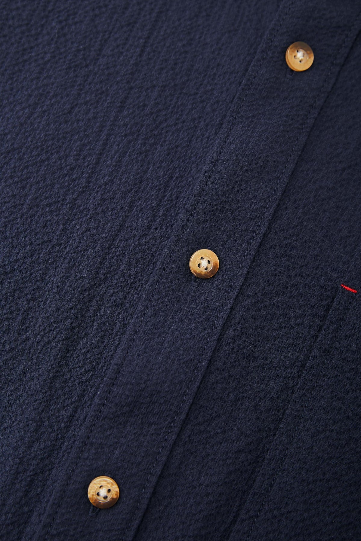 G2000 - Shirts - Cotton Seersucker Smart Fit Casual Shirt with Pocket