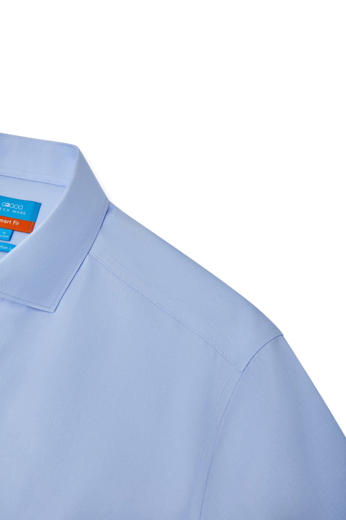 G2000 - Shirts - Non-Iron Super Soft Smart Fit Herringbone Shirt