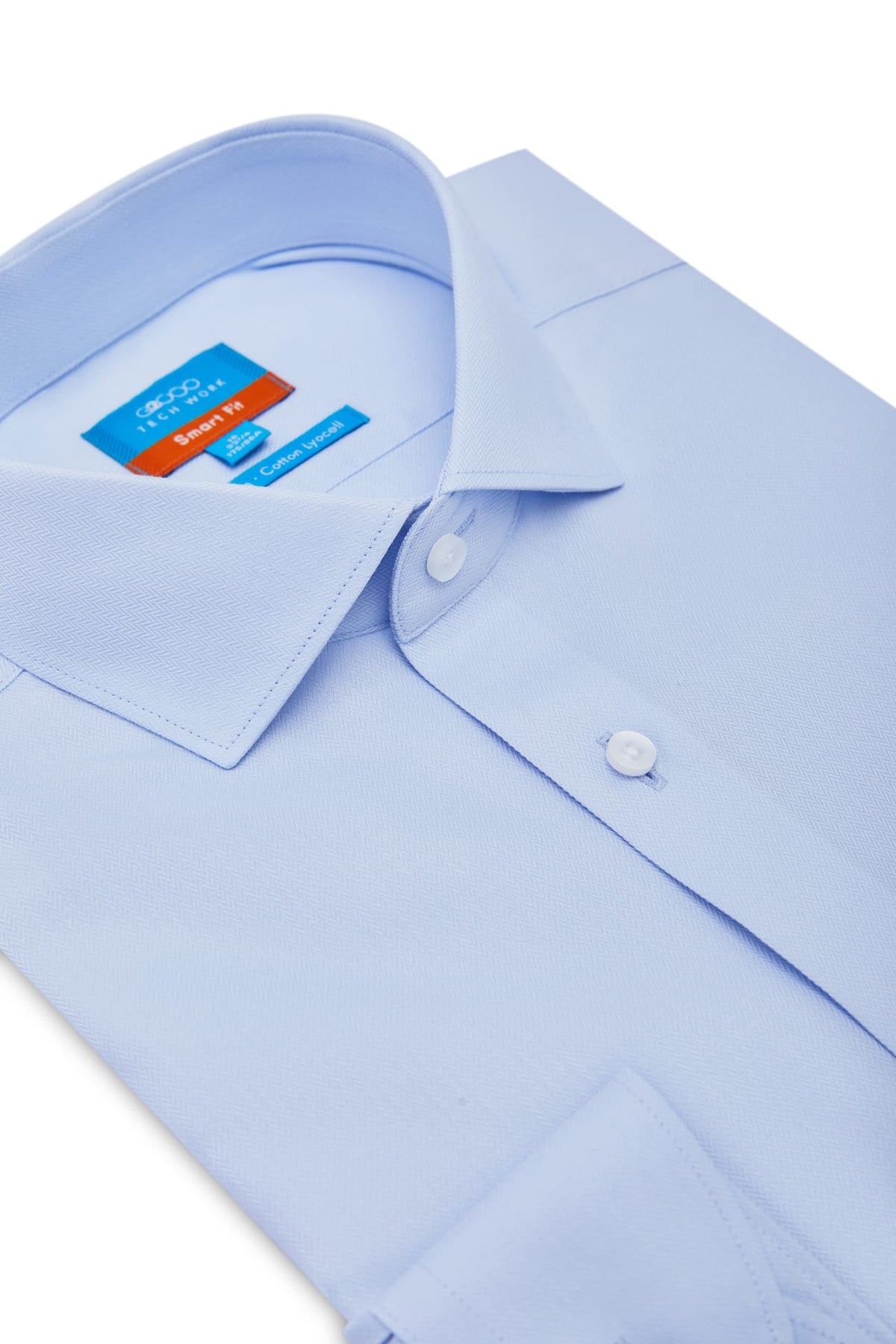 G2000 - Shirts - Non-Iron Super Soft Smart Fit Herringbone Shirt