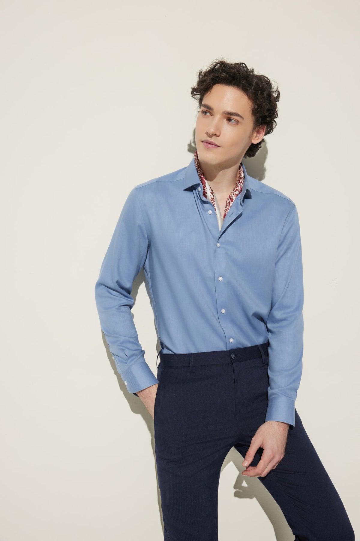 G2000 - Shirts - Non-Iron Super Soft Smart Fit Herringbone Shirt