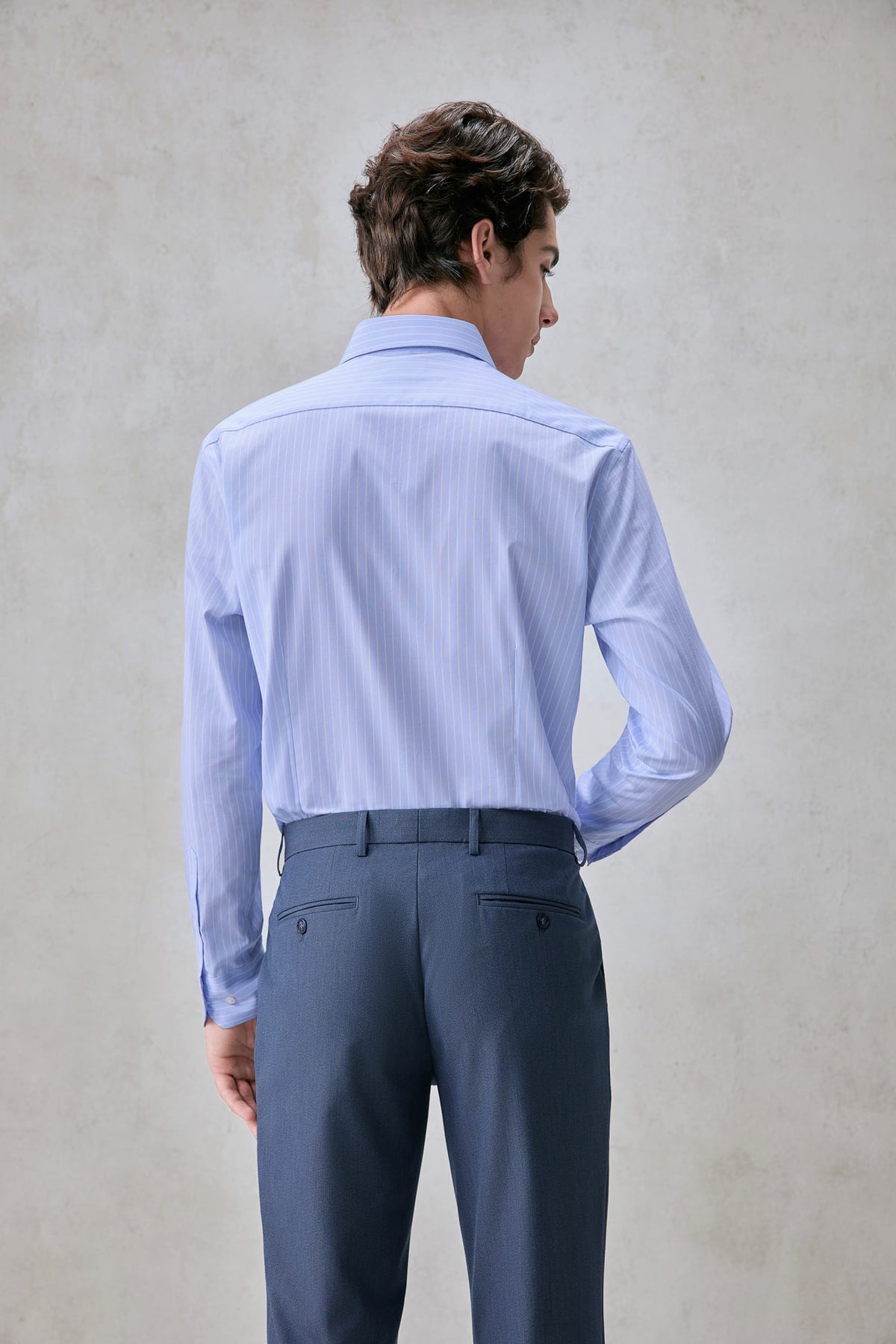 G2000 - Shirts - Non-Iron Easy Care Stripe Smart Fit Shirt