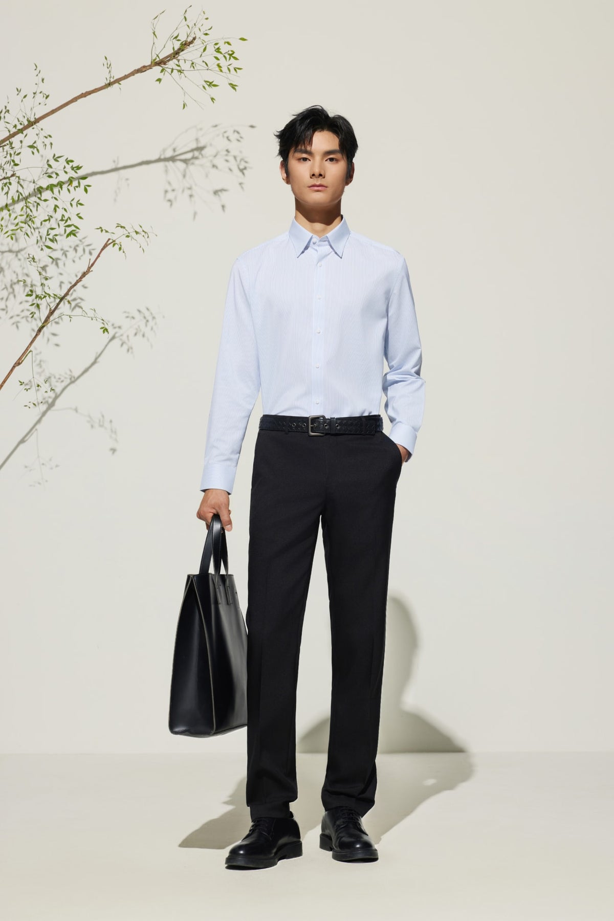 G2000 Shirts Non-Iron Dry Stretch Smart Fit Stripe Shirt