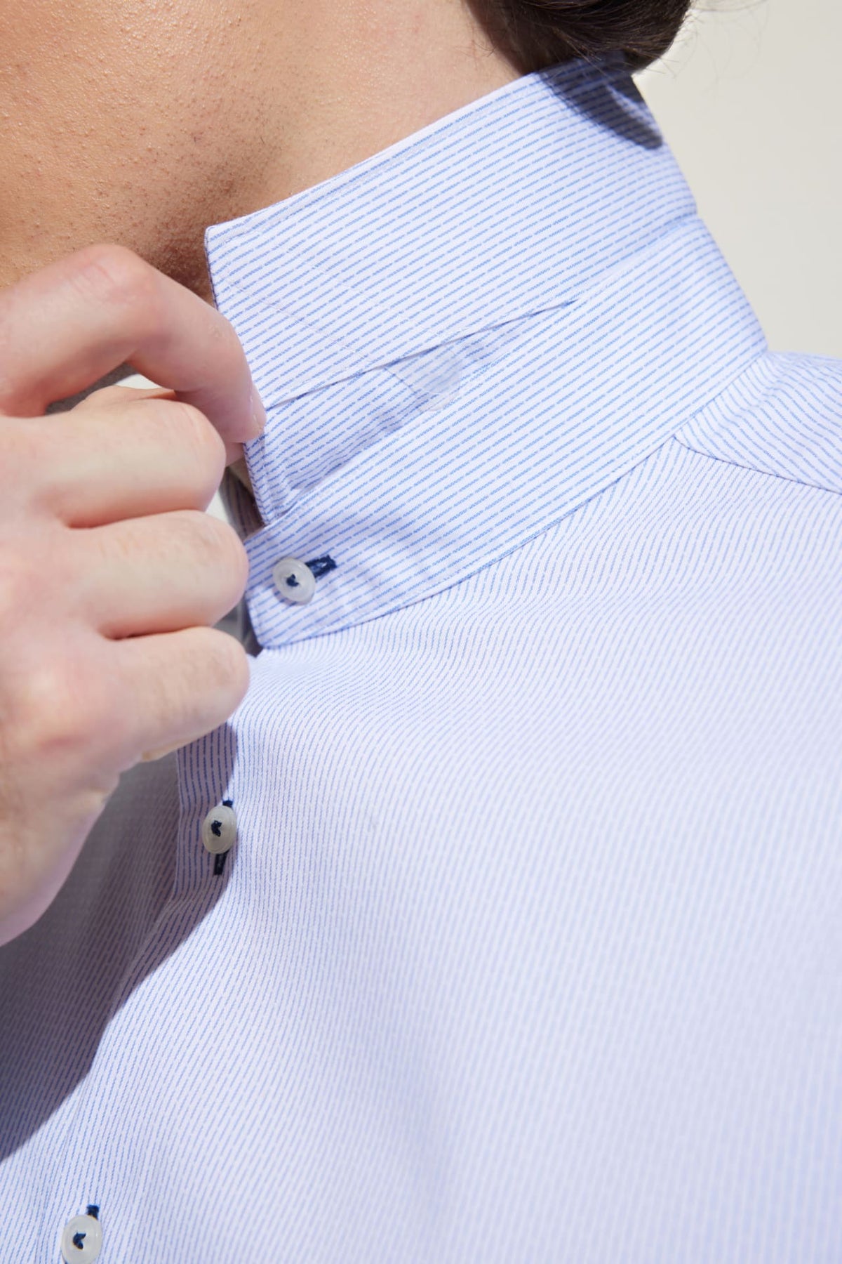 G2000 - Shirts - Non-Iron Silky Touch Smart Fit Stripe Shirt