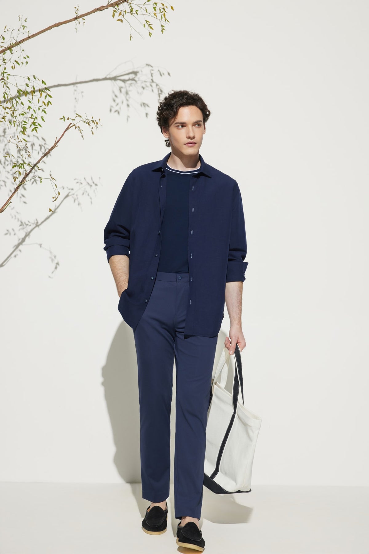 G2000 - Shirts - Linen Blend Comfort Fit Casual Shirt
