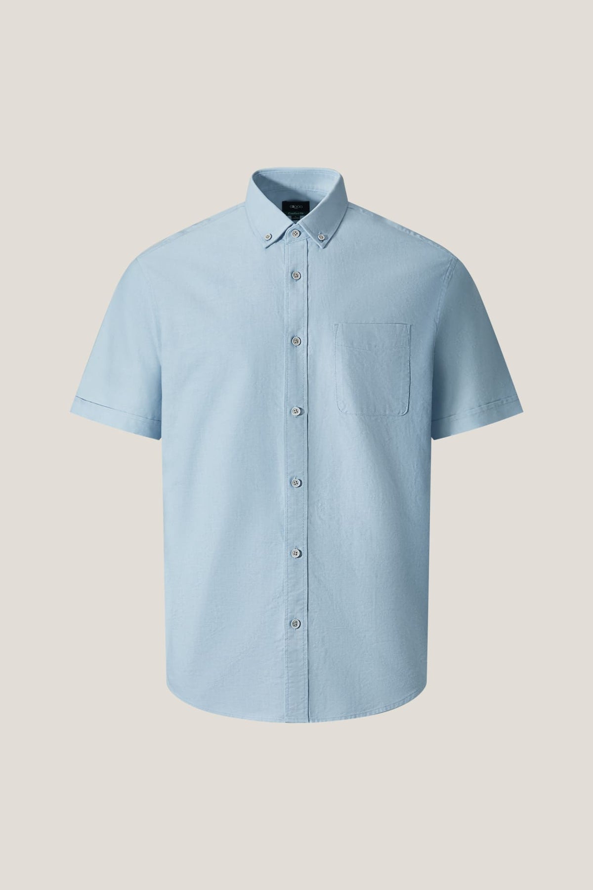 G2000 - Shirts - Cotton Oxford Comfort Fit Short Sleeve Casual Shirt - Atlantic Voyage - Comfort