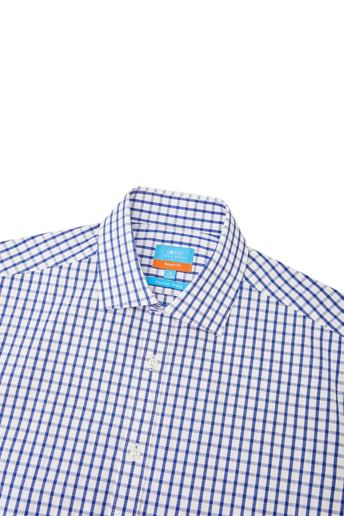 G2000 - Shirts - Non-Iron Easy Care Smart Fit Check Short Sleeve Shirt