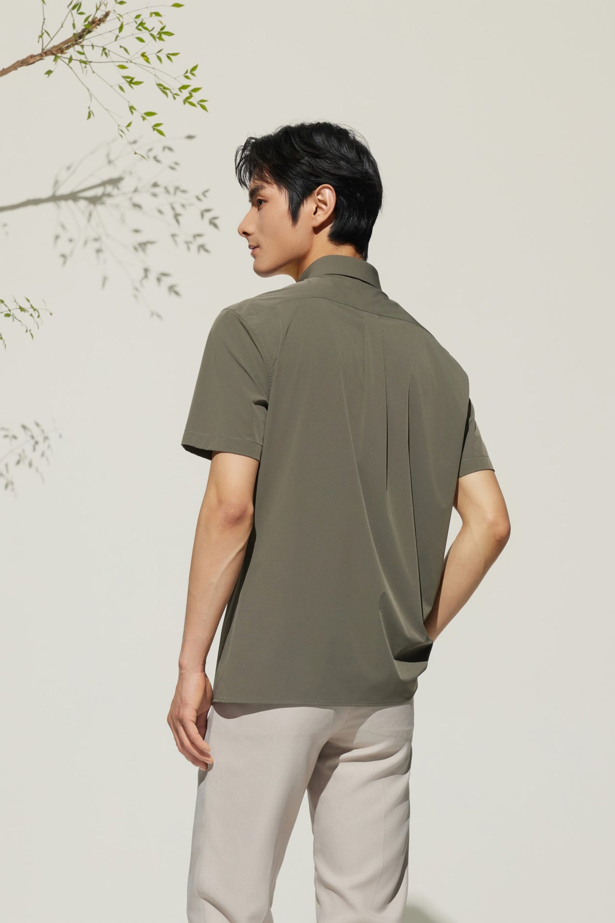 G2000 - Shirts - Water Repellent Poplin Smart Fit Short Sleeve Casual Shirt