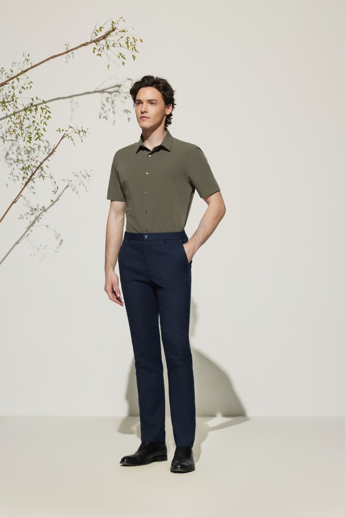 G2000 - Pants - Teflon Regular Fit Twill Suit Pants
