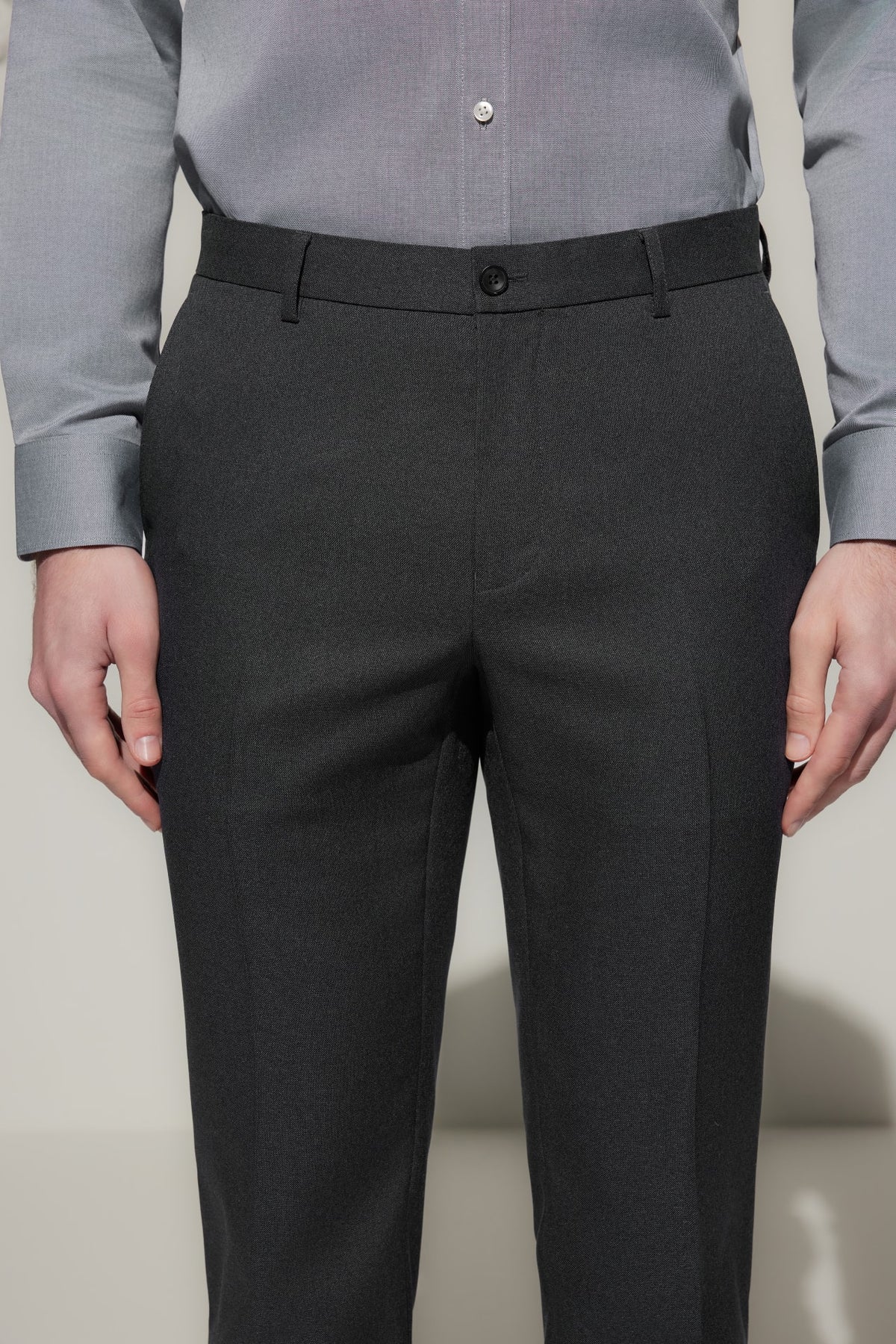 G2000 - Pants - Teflon Regular Fit Twill Suit Pants
