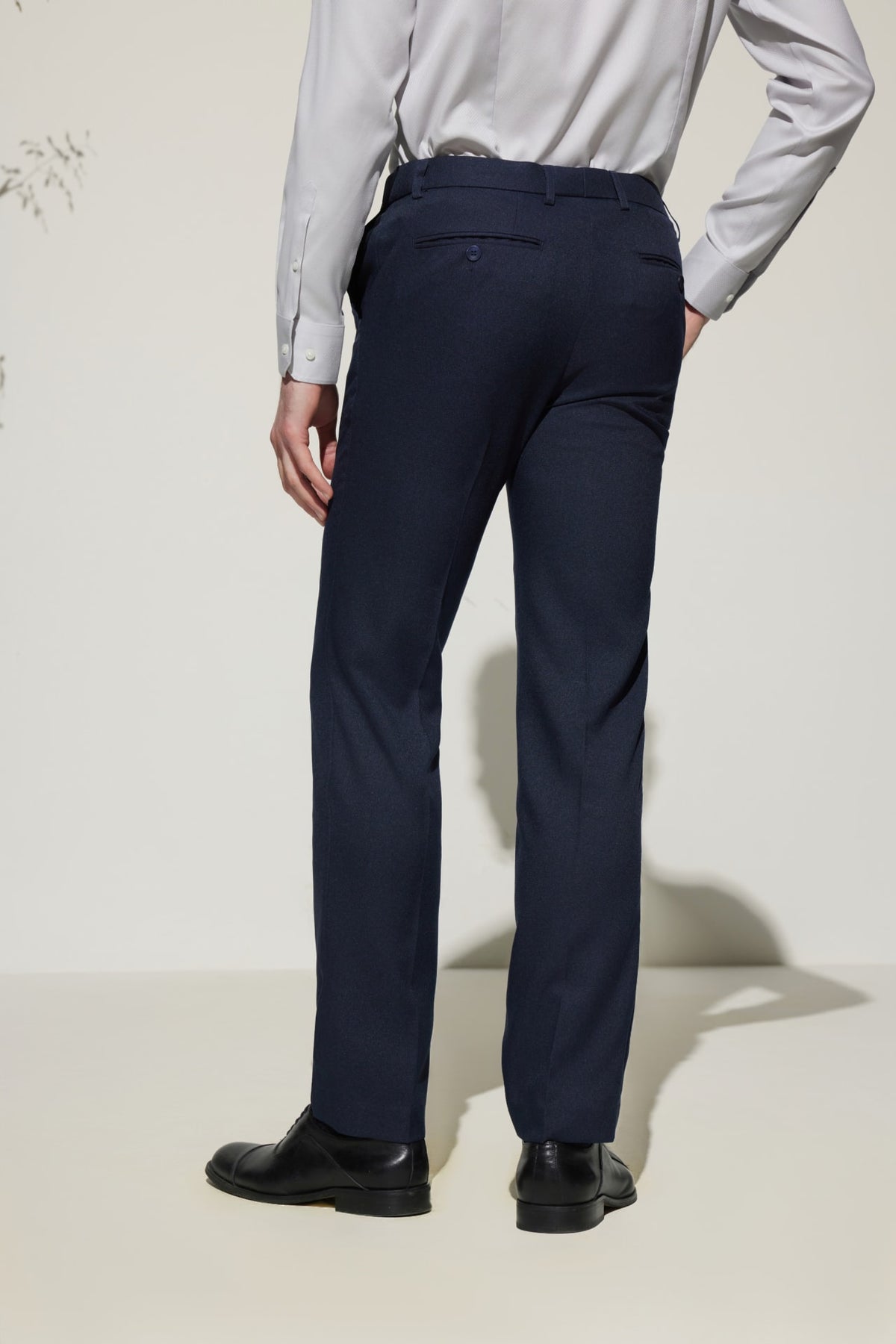 G2000 - Pants - Teflon Smart Fit Twill Suit Pants with Elastic Waist Band