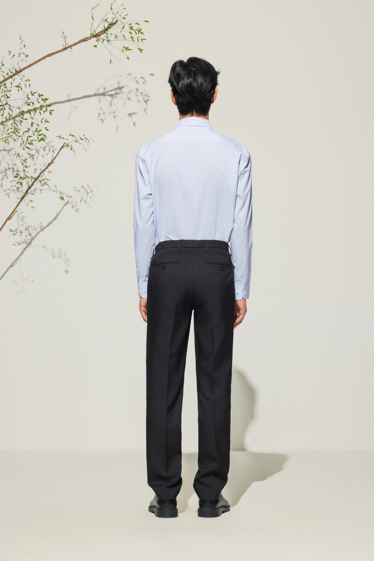 G2000 - Pants - Teflon Smart Fit Twill Suit Pants with Elastic Waist Band