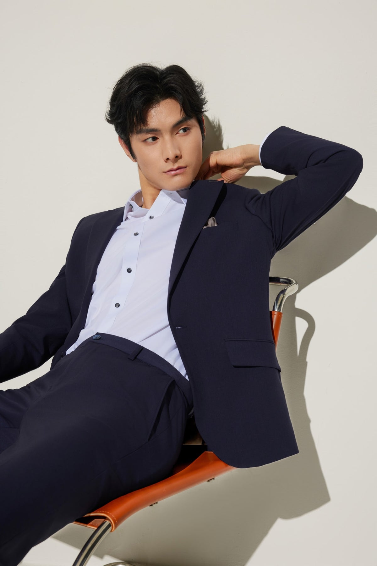 G2000 - Pants - Multi-Way Stretch Smart Fit Twill Suit Pants with Elastic Waist Band
