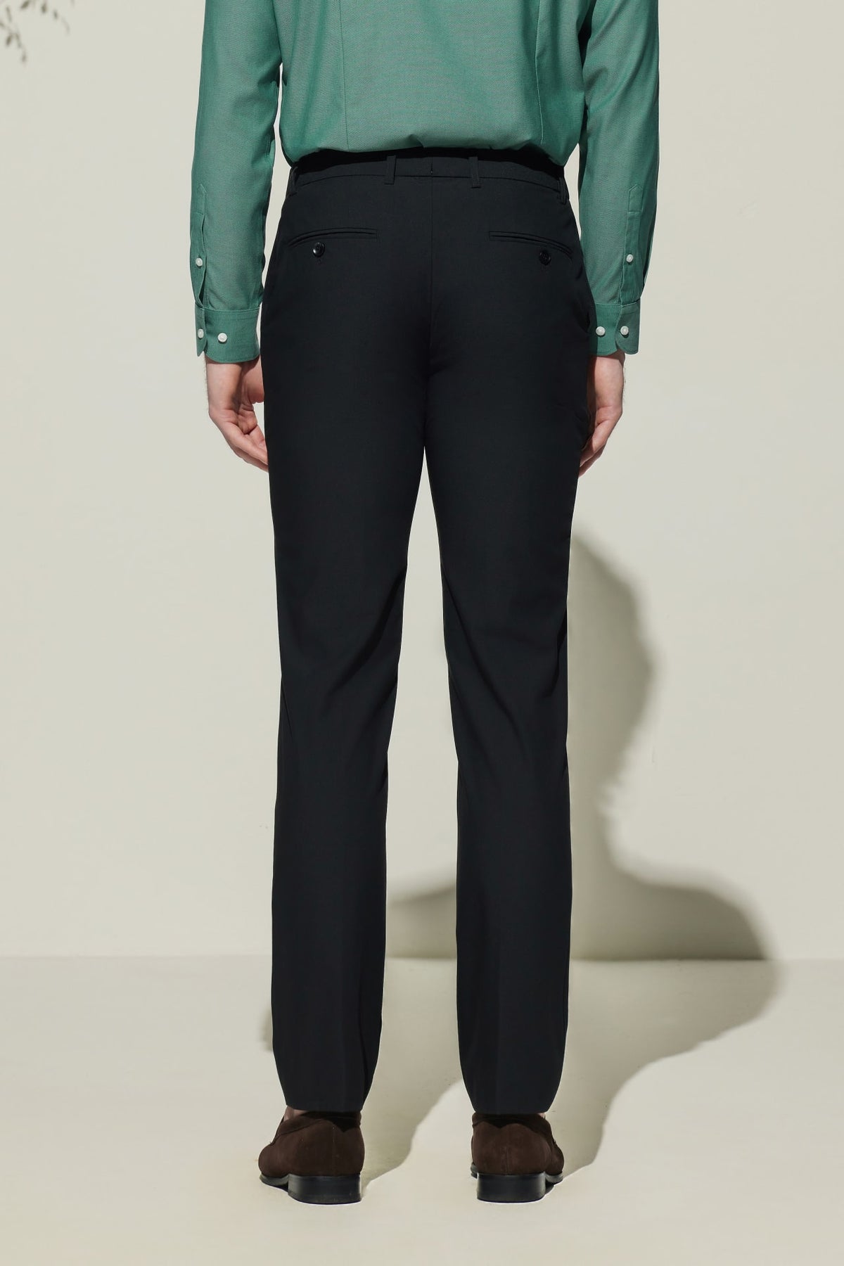 G2000 Pants Cool Touch Multi-Way Stretch Smart Fit Plain Weave Formal Pants with Elastic Waist Band