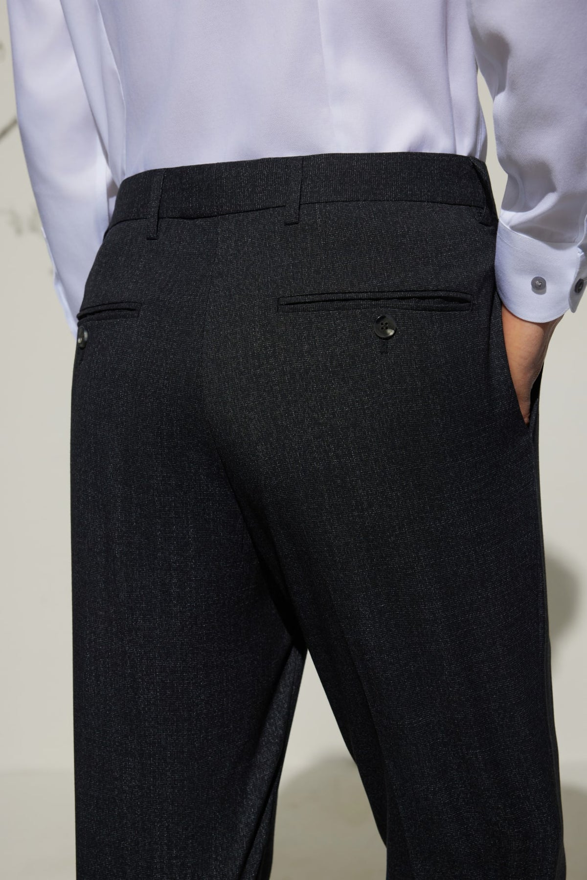 G2000 - Pants - Multi-Way Stretch Smart Fit Texture Suit Pants