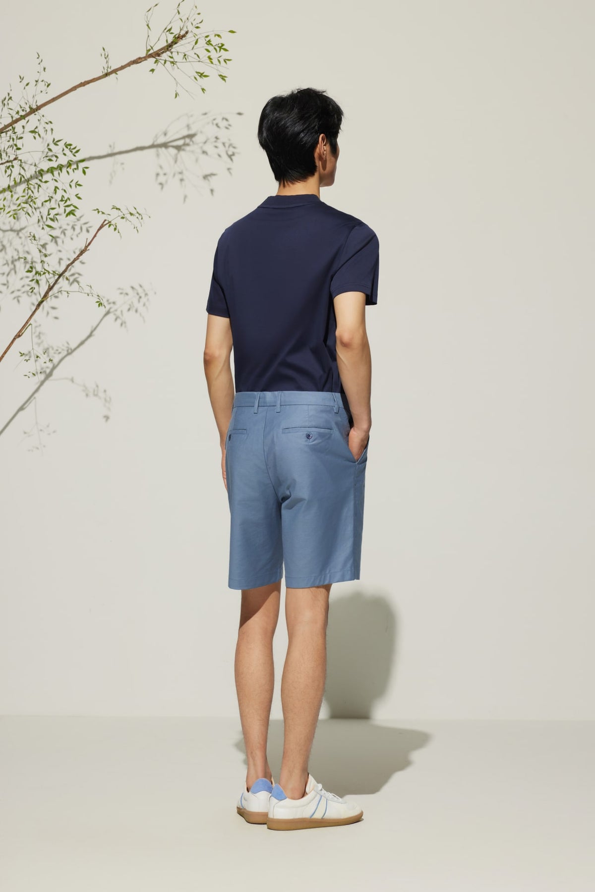G2000 - Shorts - Cotton Modal Relax Fit Twill Casual Shorts