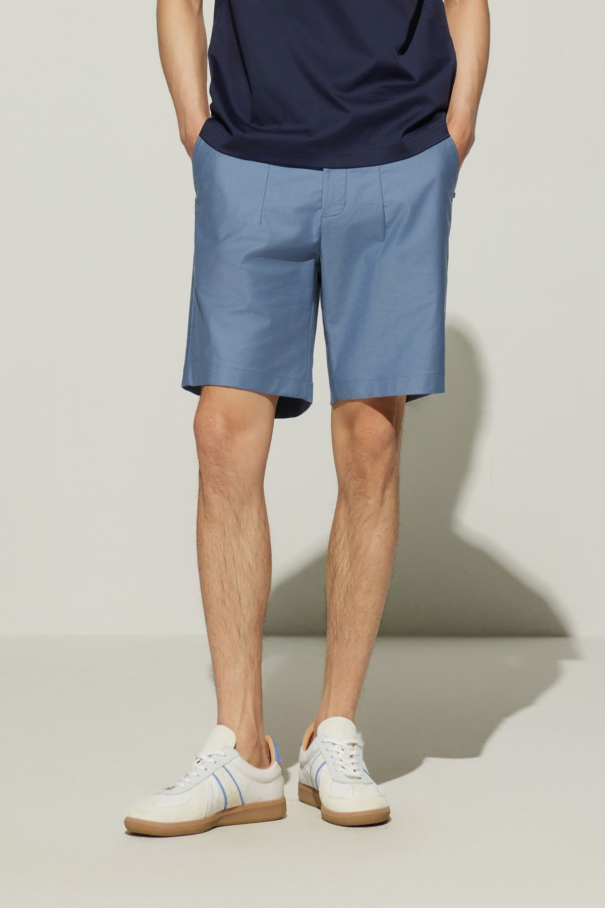 G2000 - Shorts - Cotton Modal Relax Fit Twill Casual Shorts