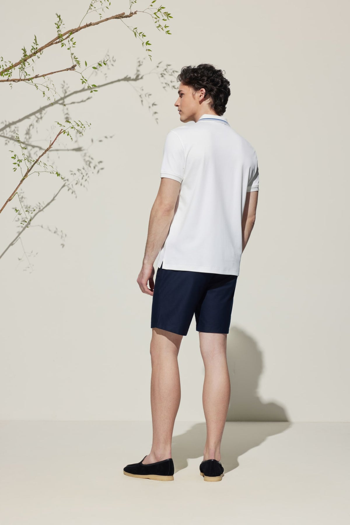 G2000 - Shorts - Cotton Modal Relax Fit Twill Casual Shorts