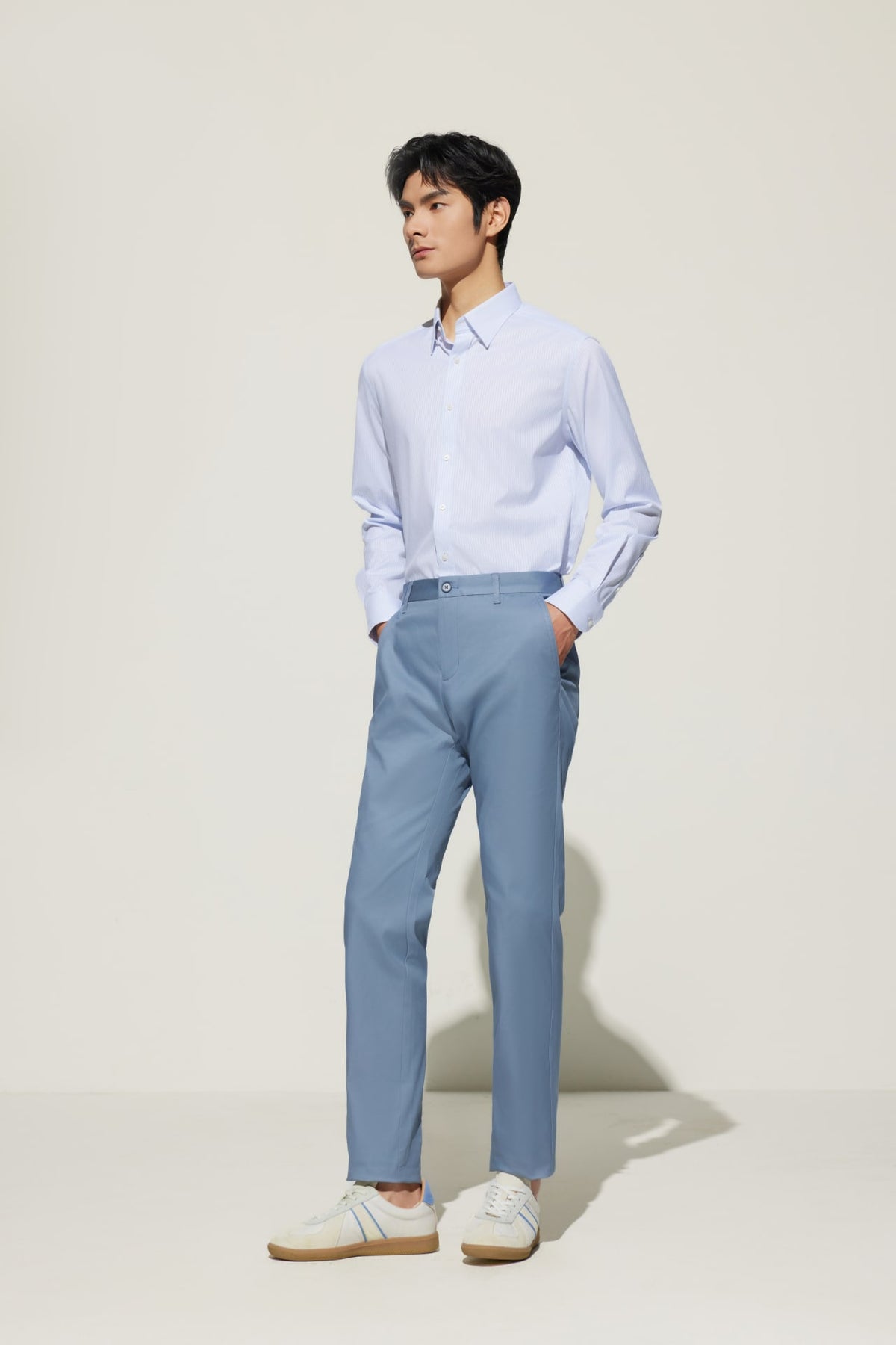 G2000 Pants Cotton Blend Extra Slim Fit Twill Casual Pants Atlantic Voyage Extra Slim