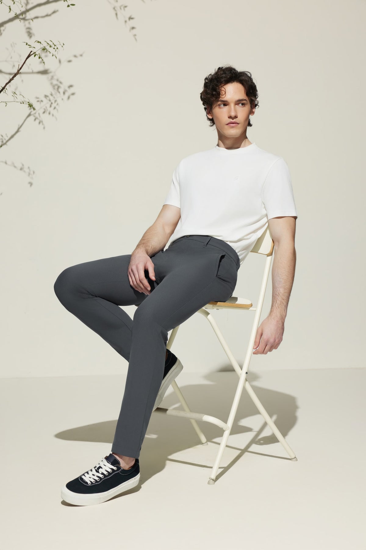 G2000 - Pants - Poly Knit Ottoman Slim Tapered Fit Casual Pants