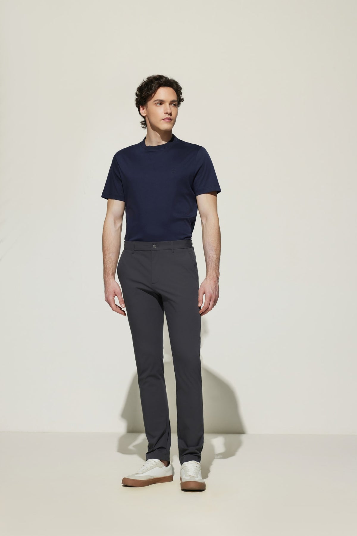 G2000 - Pants - Multi-Way Stretch Extra Slim Fit Twill Casual Pants - Opulent Graphite - Extra Slim