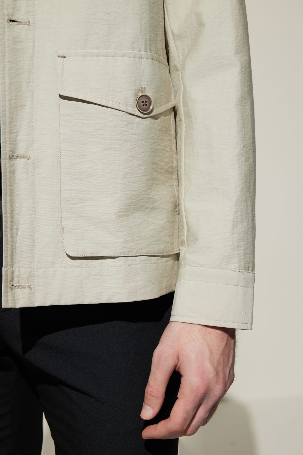 G2000 Coats & Jackets Cotton Blend Relax Fit Shirt Jacket