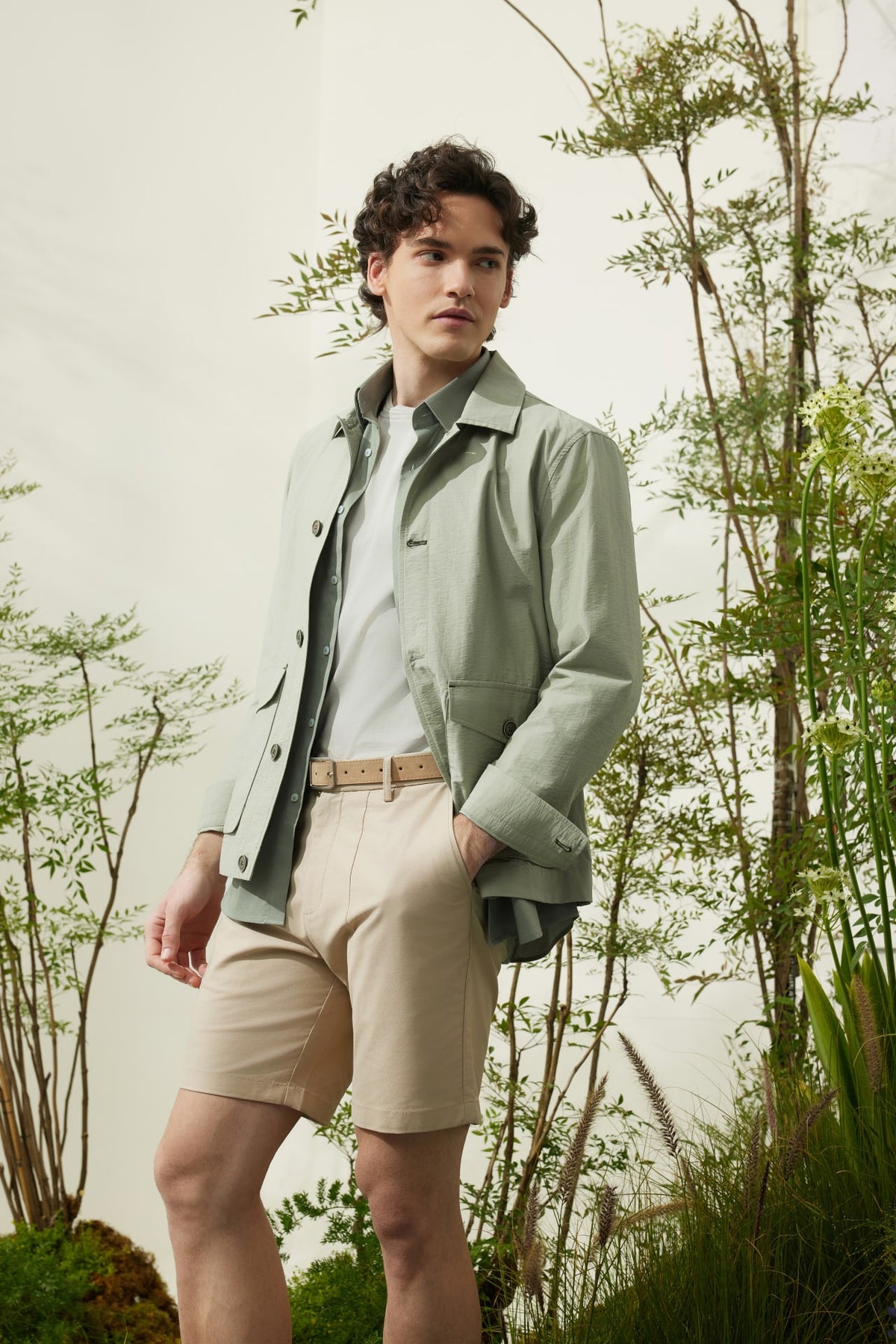 G2000 Coats & Jackets Cotton Blend Relax Fit Shirt Jacket