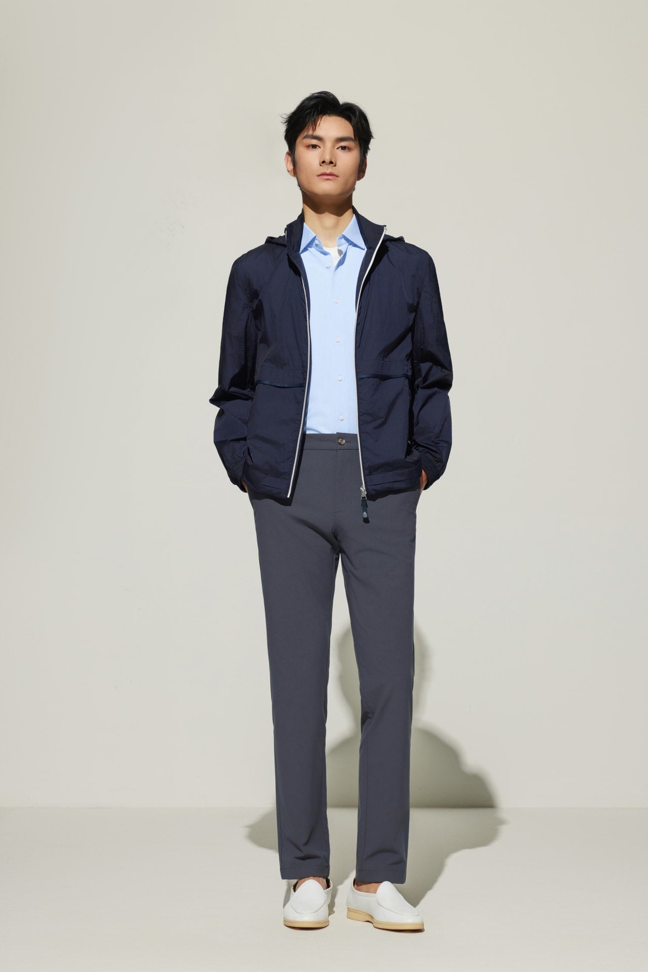 Water Repellent Smart Fit Stand Collar Jacket | G2000 Singapore