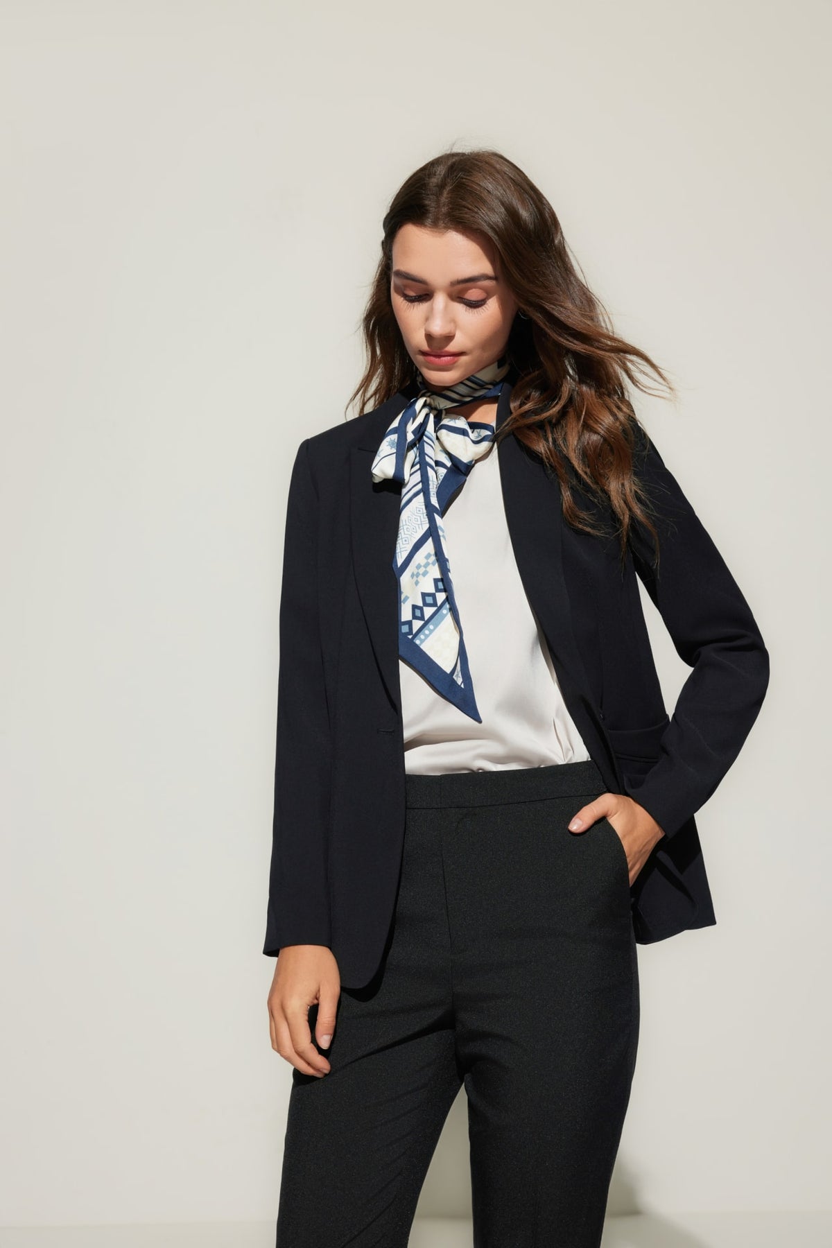 G2000 - Suits - Suit Blazer With Scarf