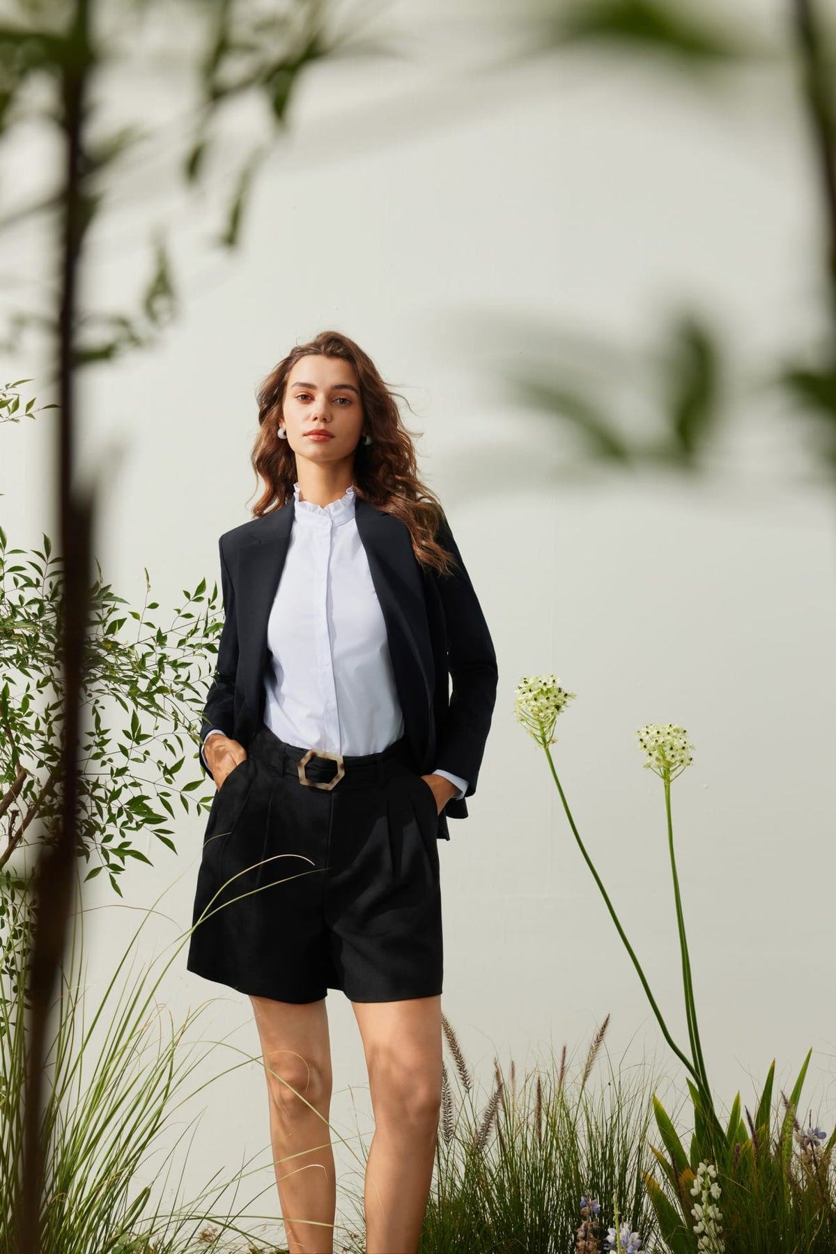 G2000 - Suits - Multi-Way Stretch Double -Breasted Suit Blazer