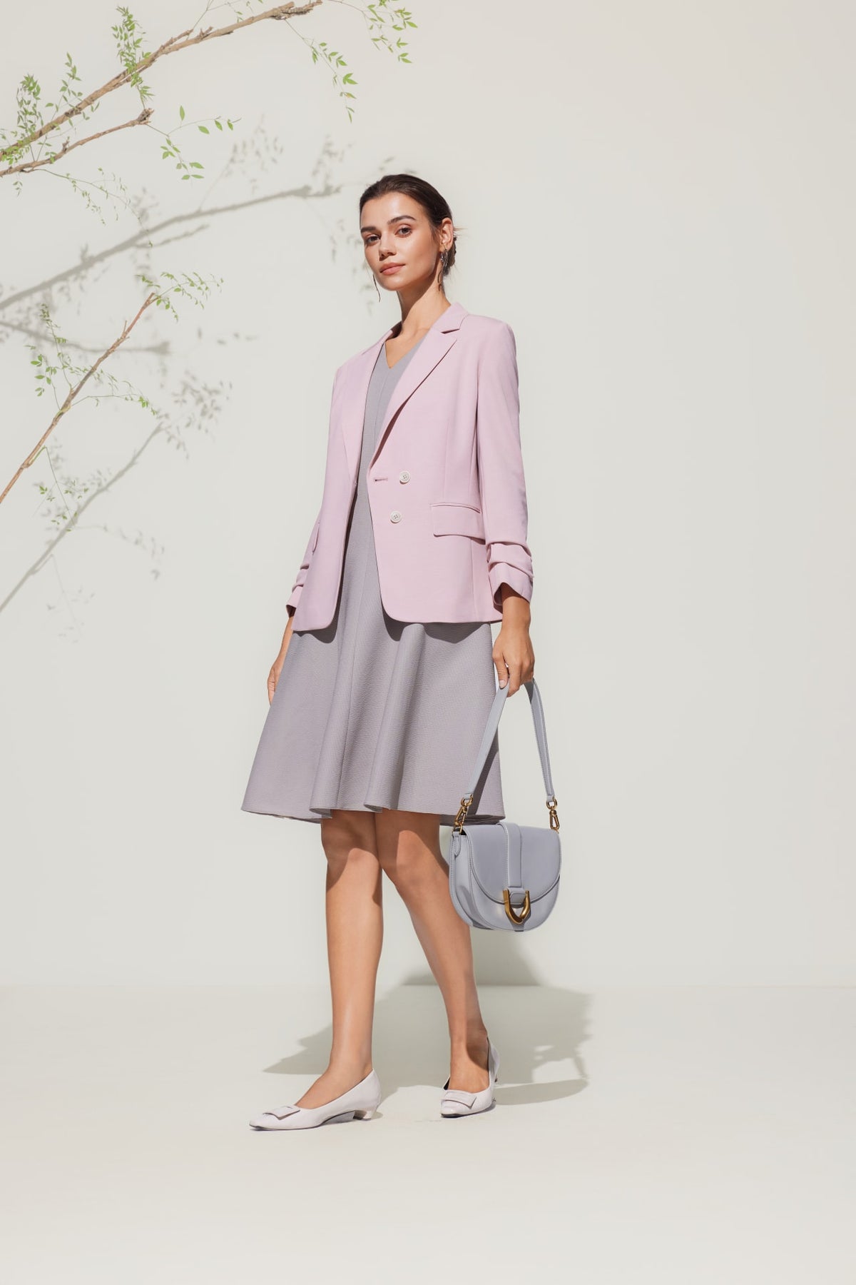 G2000 Suits Rayon Blend Ponte Slim Fit Casual Blazer