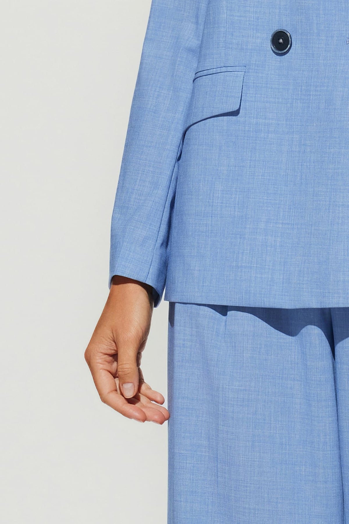 G2000 - Suits - Rayon Blend Double -Breasted Suit Blazer