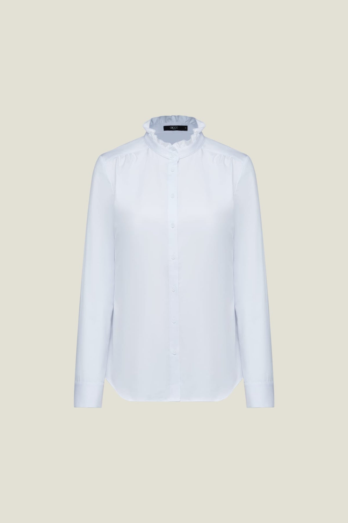 G2000 - Shirts - Modal Ruffled Collar Shirt