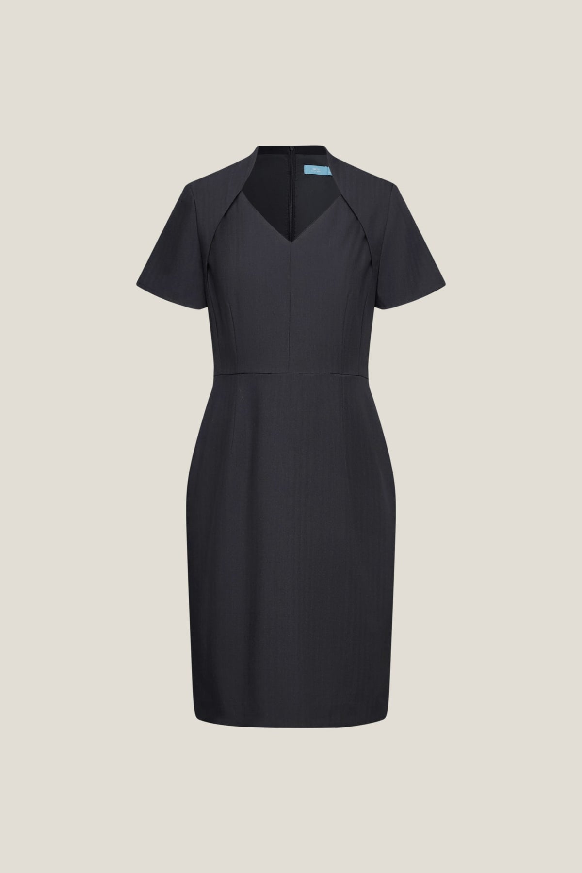 G2000 Dresses Anti Uv Herringbone Fitted Dress