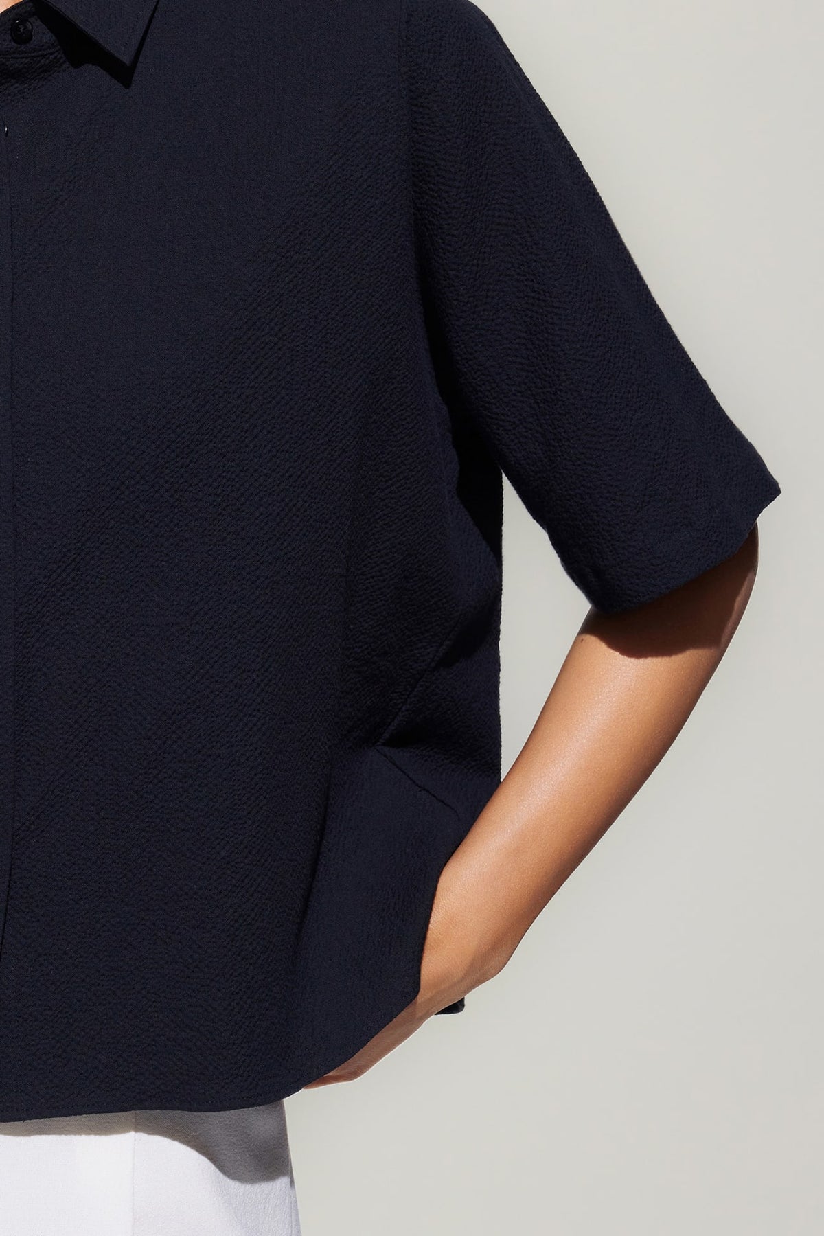 G2000 - Shirts - Seersucker Short Sleeve Casual Shirt