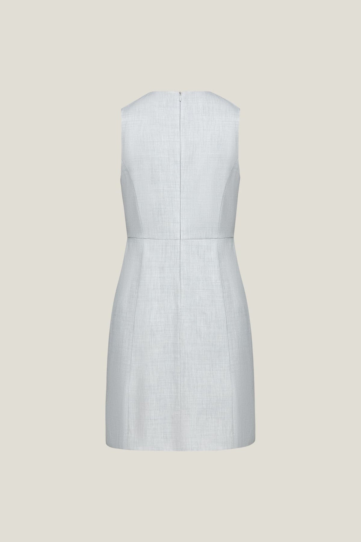 G2000 - Dresses - Wool-Blend Button Front Side Slit Dress