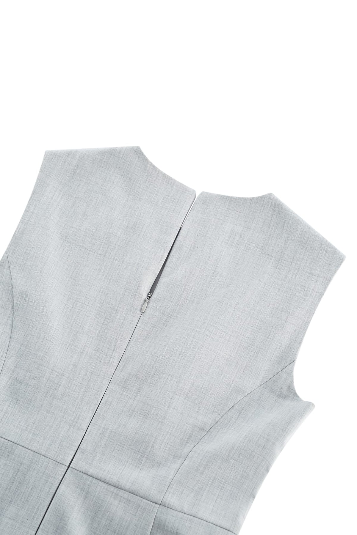 G2000 - Dresses - Wool-Blend Button Front Side Slit Dress