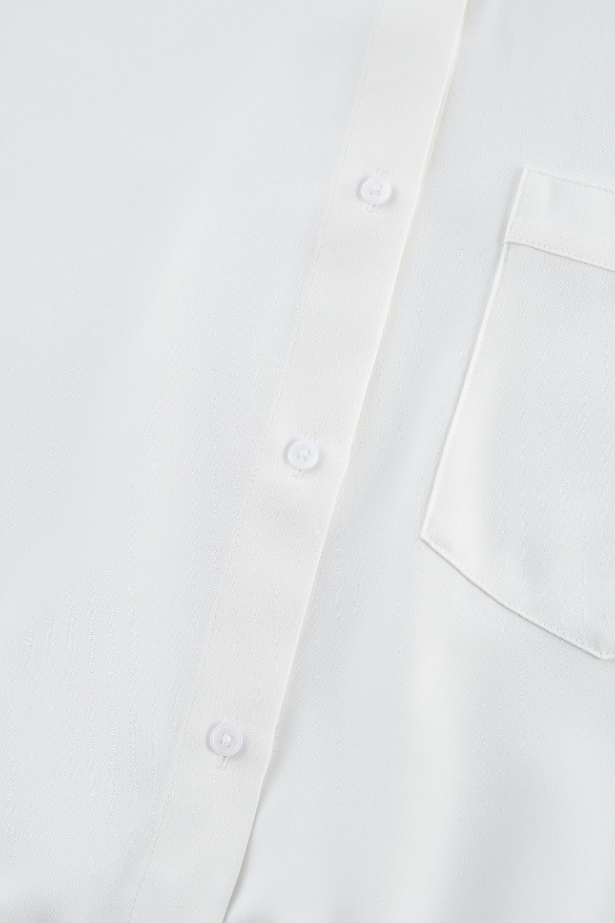 G2000 - Blouses - Satin Rolled Sleeves Shirt Blouse