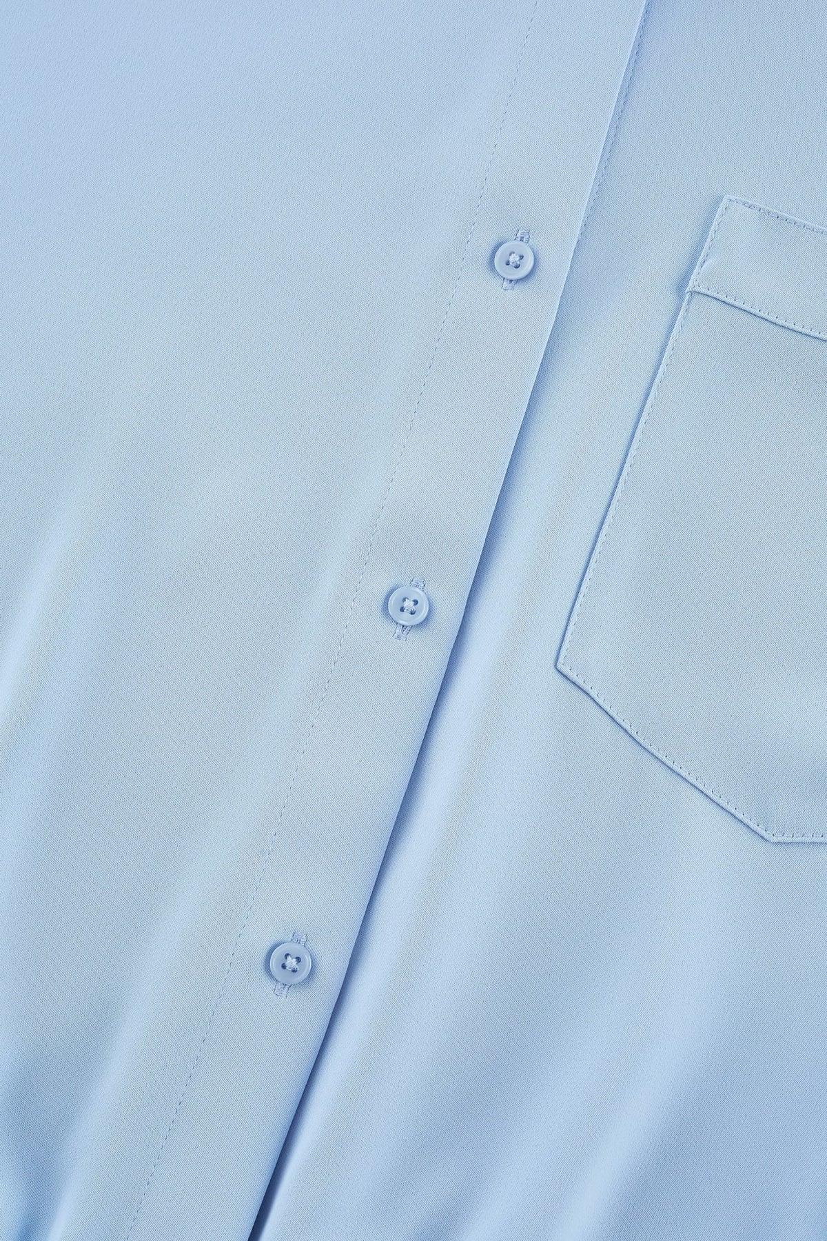 G2000 - Blouses - Satin Rolled Sleeves Shirt Blouse