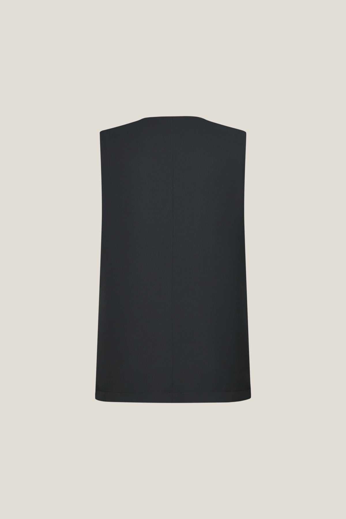 G2000 - Blouses - Satin V Neck 2 In 1 Layered Blouse