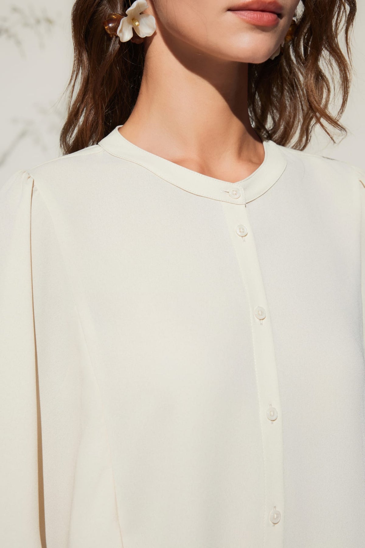 G2000 - Blouses - Stand Collar Blouse