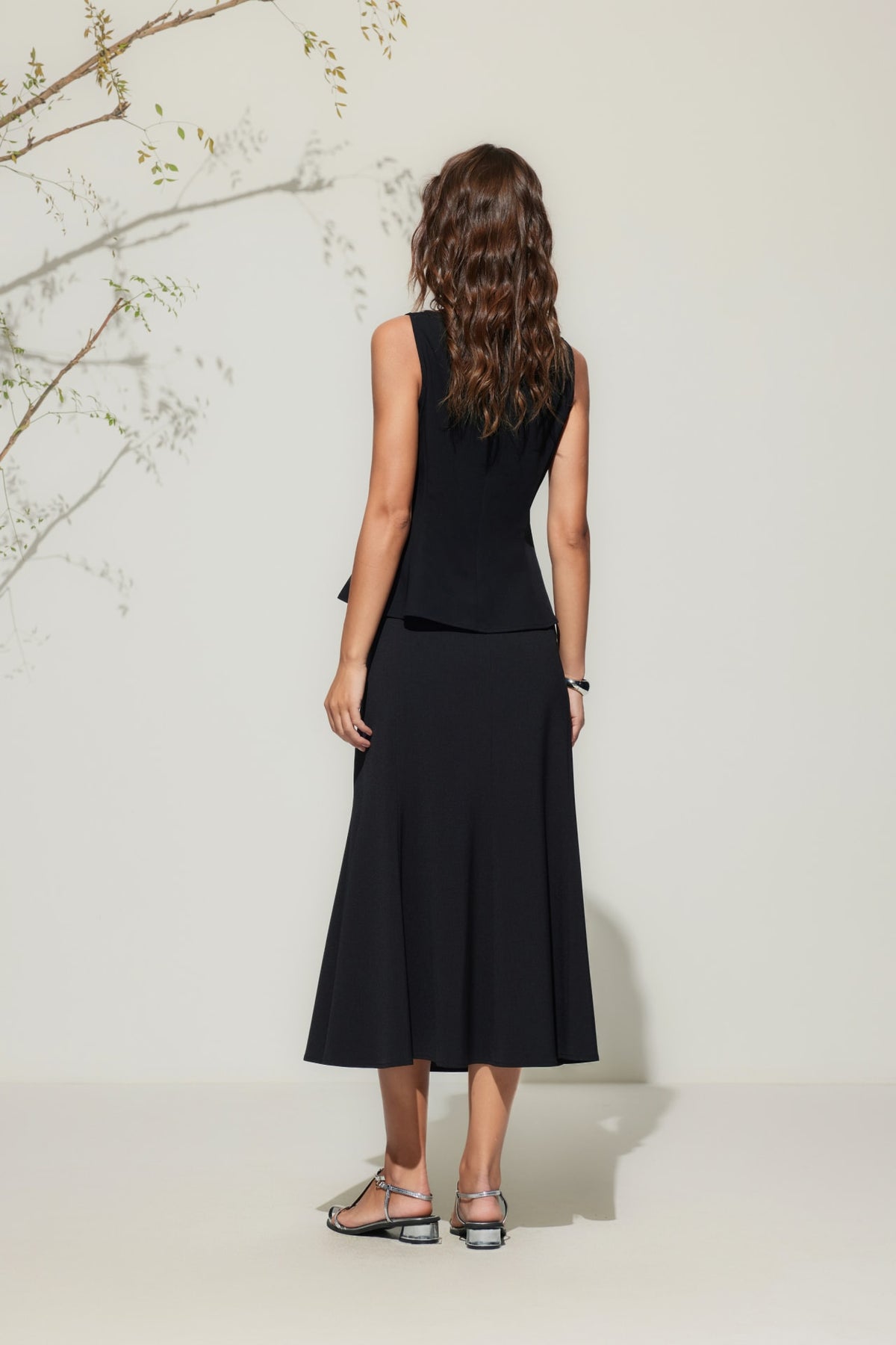 G2000 - Blouses - Rayon Blend Peplum Sleeveless Top