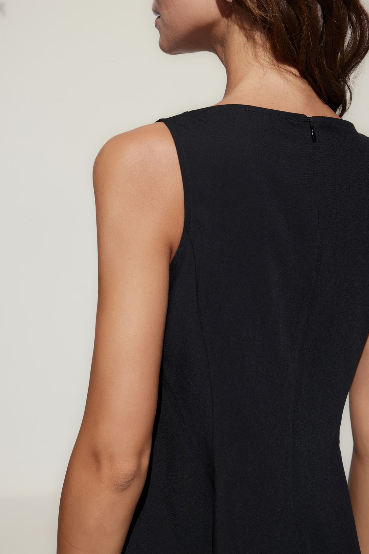 G2000 - Blouses - Rayon Blend Peplum Sleeveless Top