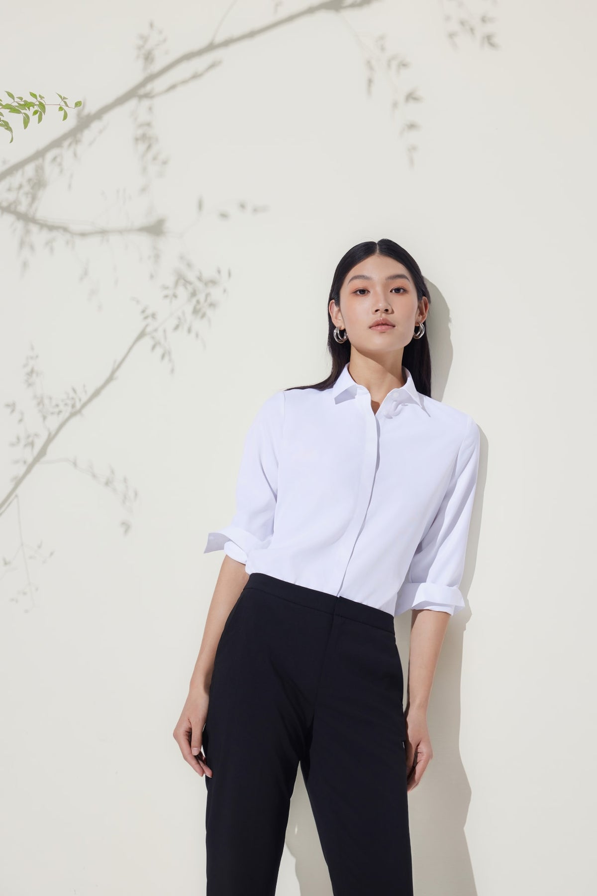 G2000 - Pants - Rayon Blend Ankle Cigarette Suit Pants